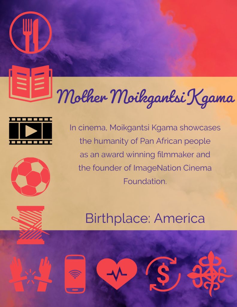 Mother Moikgantsi Kgama